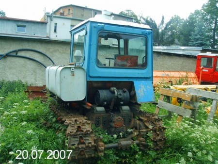 Spycharka gąsienicowa DT 75 - rok 1978