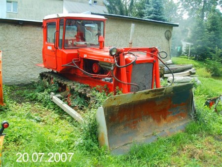 Spycharka gąsienicowa DT 75 - 1989 rok