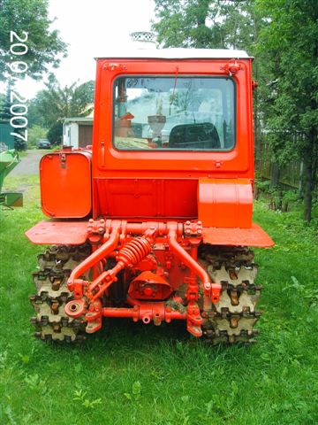 Spycharka gąsienicowa DT 75 - rok 1990